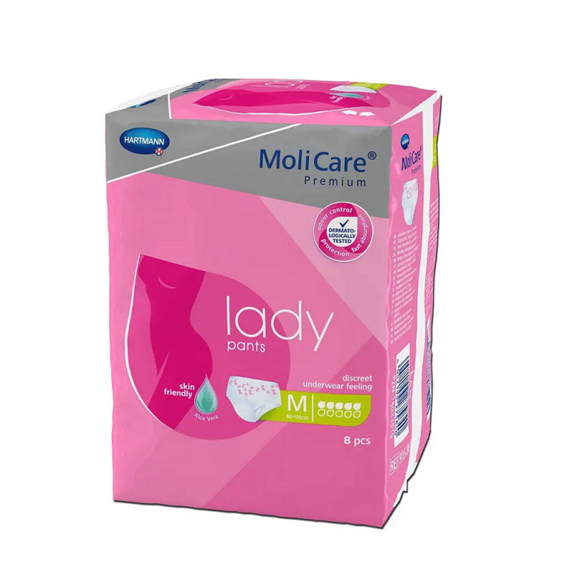 Труси поглинаючі для жінок MoliCare® Premium lady pants 5 крапель M 8шт/пак